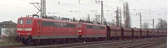 Doppeltraktion mit 151 002 (03.01)