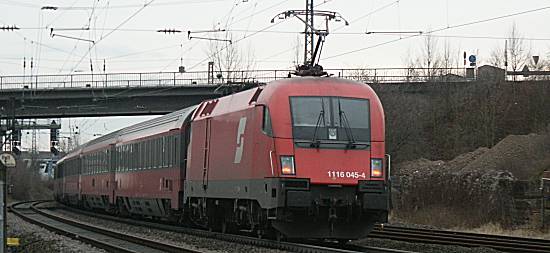 1116 045 der &Ouml;BB (27.12.02)