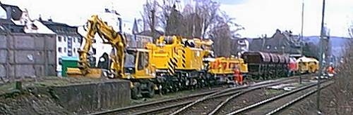 Gleisbau 12.3.00