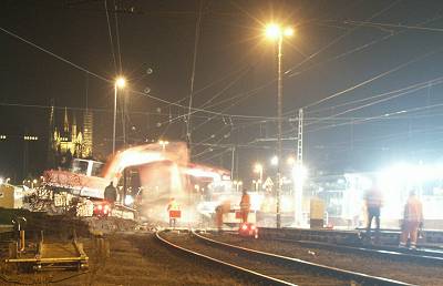 Vorarbeiten am 21.2.03