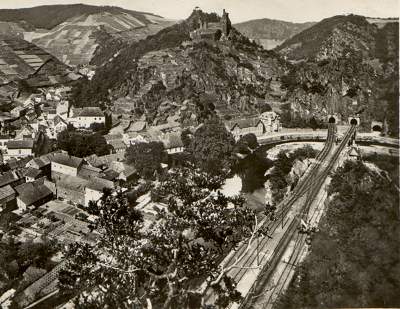 Altenahr mit Burg Are